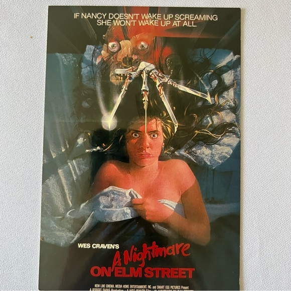 Other - Vintage Nightmare On Elm Street Post Card Photo 4x6 Unused Lot Of 2.